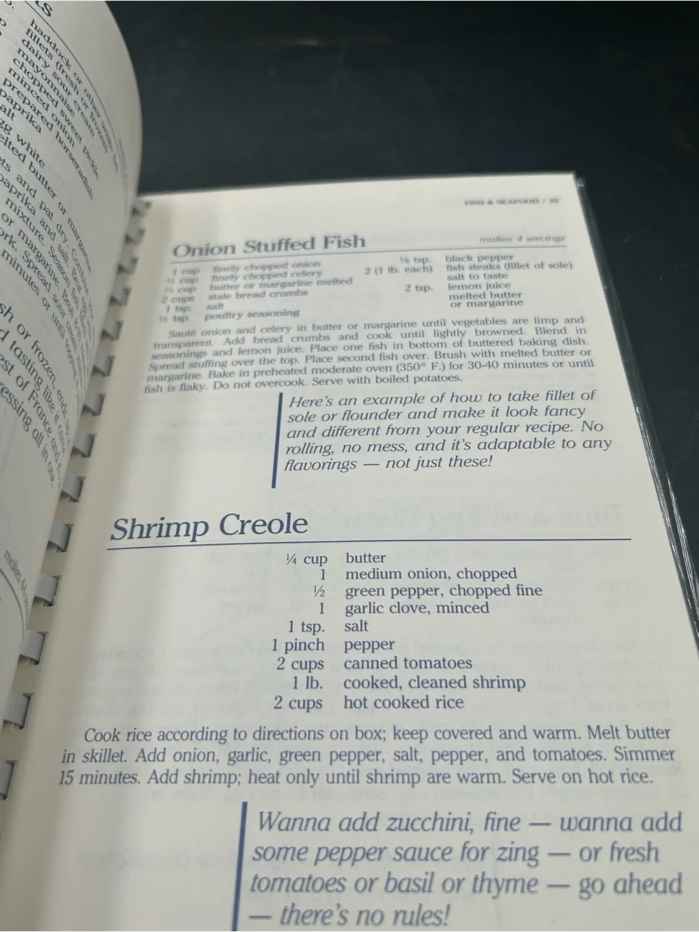N/A cookbook featuring